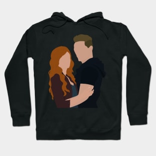 Clary and Jace - Shadowhunters Hoodie